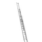 Лестница алюминиевая Алюмет трехсекционная 3x14 ступеней (3314) — Фото 1